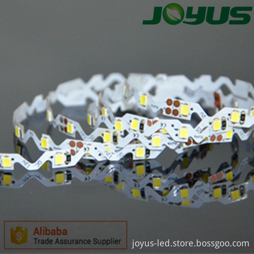 12v 60leds 2835 flexible foldable s shape led strip light